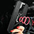 Oppo Reno Ace用シリコンケース ソフトタッチラバー レザー柄 アンド指輪 マグネット式 S01 Oppo 
