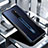 Oppo Reno2用ハイブリットバンパーケース クリア透明 プラスチック 鏡面 カバー Oppo ブラック