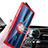 Oppo Reno2用極薄ソフトケース シリコンケース 耐衝撃 全面保護 クリア透明 アンド指輪 マグネット式 S02 Oppo 