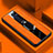 Oppo Reno2 Z用シリコンケース ソフトタッチラバー レザー柄 アンド指輪 マグネット式 Oppo オレンジ