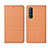 Oppo Reno3 Pro用手帳型 レザーケース スタンド カバー L06 Oppo オレンジ