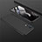Oppo Reno4 4G用ハードケース プラスチック 質感もマット 前面と背面 360度 フルカバー M01 Oppo ブラック