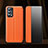 Oppo Reno5 5G用手帳型 レザーケース スタンド カバー L01 Oppo オレンジ