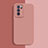 Oppo Reno6 5G用360度 フルカバー極薄ソフトケース シリコンケース 耐衝撃 全面保護 バンパー S04 Oppo ピンク