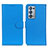 Oppo Reno6 Pro 5G用手帳型 レザーケース スタンド カバー A03D Oppo ブルー