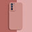 Oppo Reno6 Pro 5G India用360度 フルカバー極薄ソフトケース シリコンケース 耐衝撃 全面保護 バンパー S04 Oppo ピンク