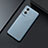 Oppo Reno8 Lite 5G用ハードケース プラスチック 質感もマット ツイル カバー Oppo ブルー