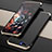 Oppo RX17 Neo用ケース 高級感 手触り良い メタル兼プラスチック バンパー M01 Oppo ゴールド・ブラック
