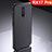 Oppo RX17 Pro用ケース 高級感 手触り良い メタル兼シリコン バンパー M02 Oppo ブラック
