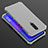 Oppo RX17 Pro用ケース 高級感 手触り良い アルミメタル 製の金属製 カバー T01 Oppo シルバー
