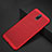 Oppo RX17 Pro用ハードケース プラスチック メッシュ デザイン カバー W01 Oppo レッド