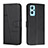 Realme 10T 5G用手帳型 レザーケース スタンド カバー Y01X Realme ブラック