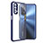 Realme 7用ハイブリットバンパーケース クリア透明 プラスチック 鏡面 カバー Realme 