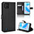 ブラック Realme C11 (2021)用手帳型 レザーケース スタンド カバー BY1 Realme ブラック