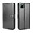 Realme C11用手帳型 レザーケース スタンド カバー L15 Realme ブラック
