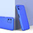 Realme C11用ハードケース プラスチック 質感もマット 前面と背面 360度 フルカバー Realme ネイビー