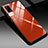 Realme V5 5G用ハイブリットバンパーケース プラスチック 鏡面 カバー Realme オレンジ