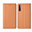 Realme X2用手帳型 レザーケース スタンド カバー L03 Realme オレンジ