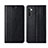 Realme X2用手帳型 レザーケース スタンド カバー L03 Realme ブラック