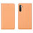 Realme X2用手帳型 レザーケース スタンド カバー L04 Realme オレンジ