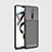 Realme X2 Pro用シリコンケース ソフトタッチラバー ツイル カバー Realme ブラック