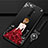 Realme X2 Pro用シリコンケース ソフトタッチラバー バタフライ ドレスガール ドレス少女 カバー Realme 