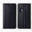 Realme X3 SuperZoom用手帳型 レザーケース スタンド カバー Realme ブラック