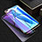 Realme X3 SuperZoom用強化ガラス フル液晶保護フィルム アンチグレア ブルーライト F02 Realme ブラック