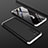 Realme X50 Pro 5G用ハードケース プラスチック 質感もマット 前面と背面 360度 フルカバー P01 Realme シルバー・ブラック
