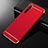 Realme XT用ケース 高級感 手触り良い メタル兼プラスチック バンパー M01 Realme レッド