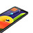 Samsung Galaxy A01 Core用シリコンケース ソフトタッチラバー レザー柄 カバー サムスン 