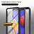 Samsung Galaxy A01 Core用360度 フルカバー ハイブリットバンパーケース クリア透明 プラスチック カバー YB2 サムスン 