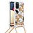 Samsung Galaxy A02s用シリコンケース ソフトタッチラバー ブリンブリン カバー 携帯ストラップ S02 サムスン ゴールド