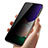 Samsung Galaxy A03s用反スパイ 強化ガラス 液晶保護フィルム S08 サムスン クリア