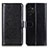 Samsung Galaxy A04s用手帳型 レザーケース スタンド カバー M07L サムスン ブラック