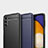 Samsung Galaxy A04s用シリコンケース ソフトタッチラバー ライン カバー サムスン 