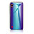 Samsung Galaxy A10用ハイブリットバンパーケース プラスチック 鏡面 虹 グラデーション 勾配色 カバー LS2 サムスン ネイビー