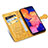 Samsung Galaxy A10用手帳型 レザーケース スタンド パターン カバー S03D サムスン 