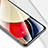 Samsung Galaxy A12用強化ガラス フル液晶保護フィルム サムスン ブラック
