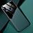 Samsung Galaxy A20e用シリコンケース ソフトタッチラバー レザー柄 アンドマグネット式 サムスン グリーン