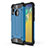 Samsung Galaxy A20e用ハイブリットバンパーケース プラスチック 兼シリコーン カバー WL1 サムスン ネイビー