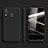 Samsung Galaxy A20e用360度 フルカバー極薄ソフトケース シリコンケース 耐衝撃 全面保護 バンパー サムスン ブラック