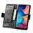 Samsung Galaxy A20e用手帳型 レザーケース スタンド カバー S02D サムスン 