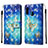 Samsung Galaxy A20e用手帳型 レザーケース スタンド パターン カバー Y03B サムスン 