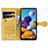 Samsung Galaxy A21用手帳型 レザーケース スタンド パターン カバー S03D サムスン 
