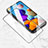 Samsung Galaxy A21用強化ガラス フル液晶保護フィルム サムスン ブラック