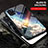 Samsung Galaxy A21s用ハイブリットバンパーケース プラスチック パターン 鏡面 カバー LS1 サムスン 