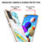 Samsung Galaxy A21s用シリコンケース ソフトタッチラバー バタフライ パターン カバー Y05B サムスン 