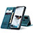 Samsung Galaxy A21s用手帳型 レザーケース スタンド カバー C01S サムスン 