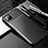 Samsung Galaxy A22 5G用シリコンケース ソフトタッチラバー ツイル カバー S01 サムスン ブラック
